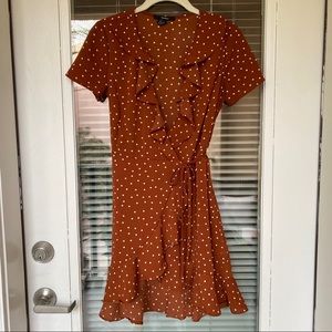 Polka dot skater dress